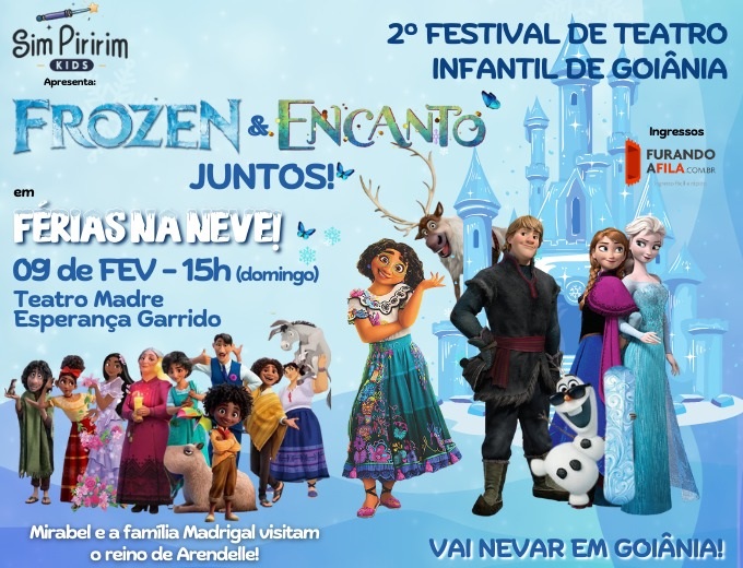 FROZEN & ENCANTO JUNTOS: FÉRIAS NA NEVE!